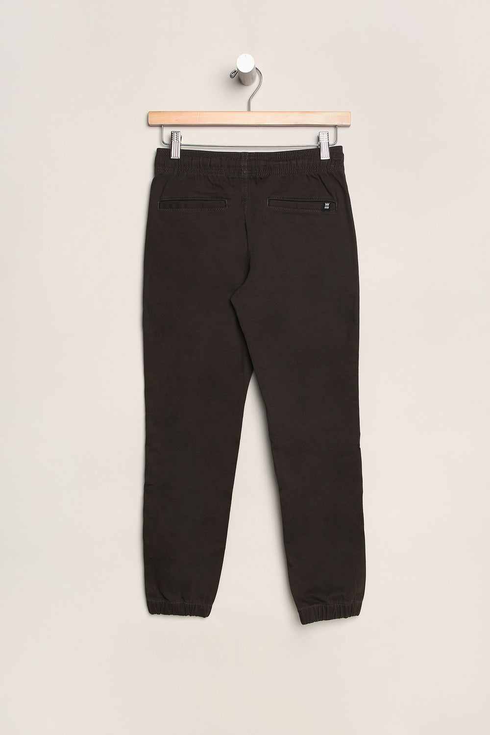 West49 Youth Slim Twill Jogger Brown