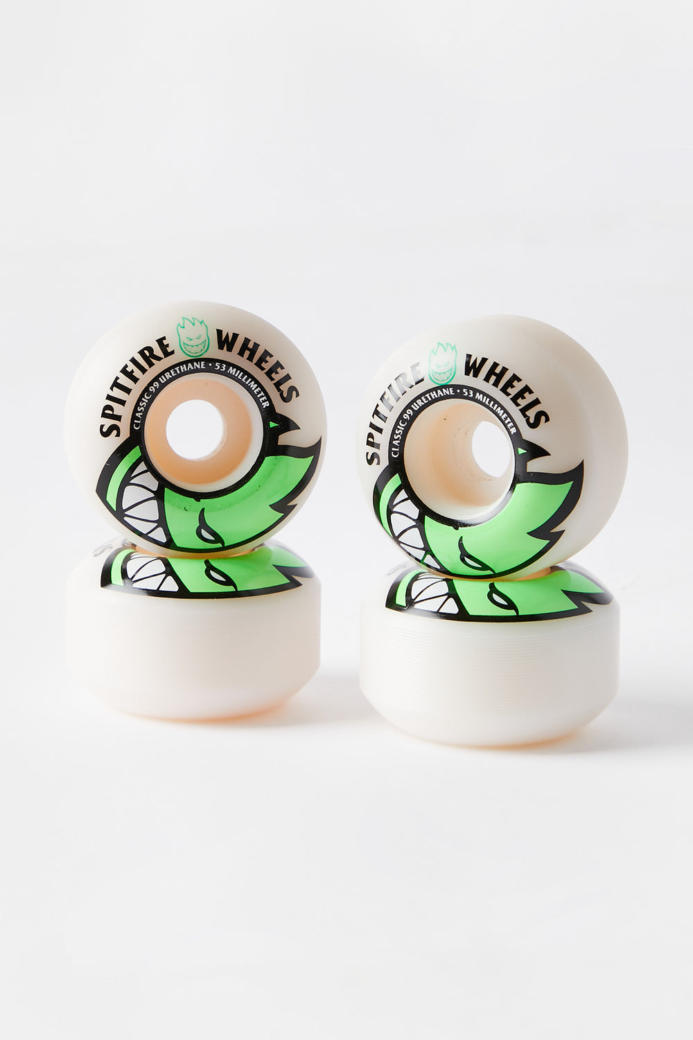 Spitfire Big Head 53mm Wheels Green
